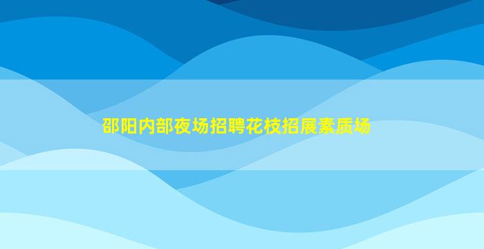 河南夜总会招聘